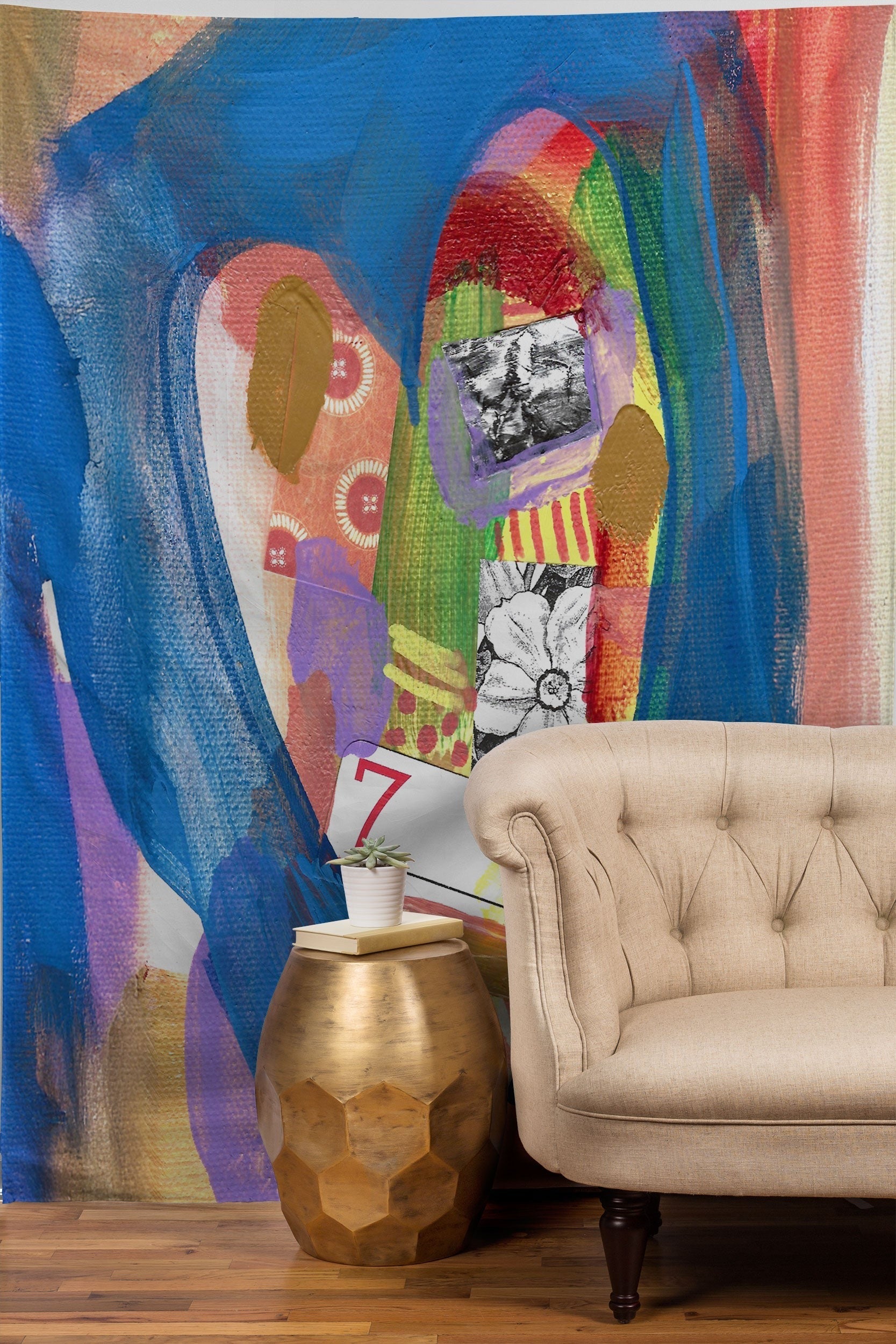 Natalie Baca Lucky in Love Tapestry