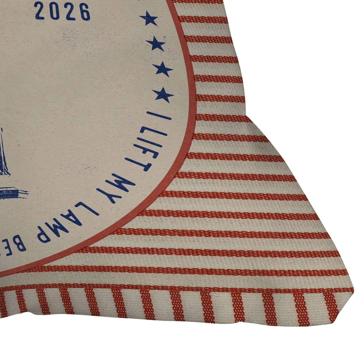 DENY Designs Life Liberty Outdoor Throw Pillow