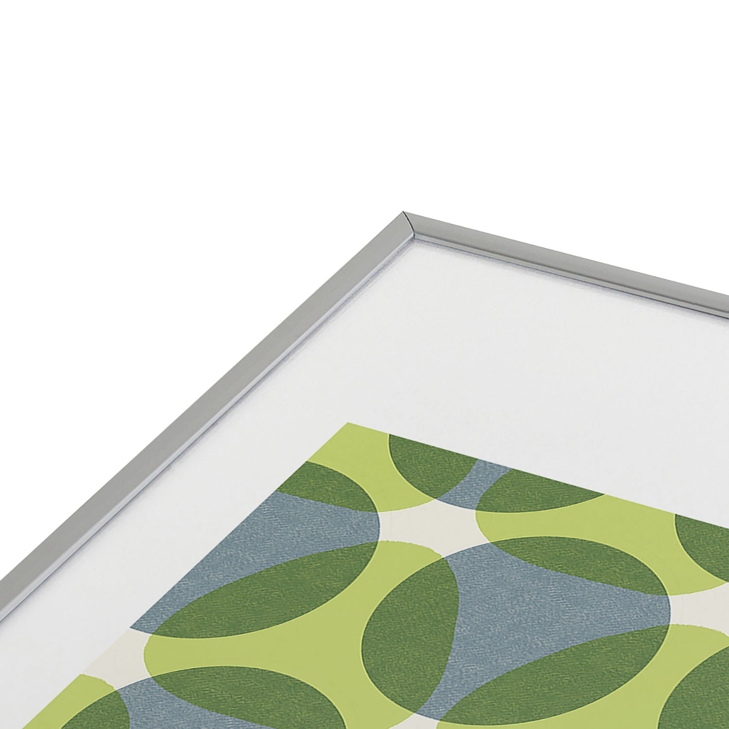 Marta Barragan Camarasa Stylish Retro Circle Metal Framed Art Print