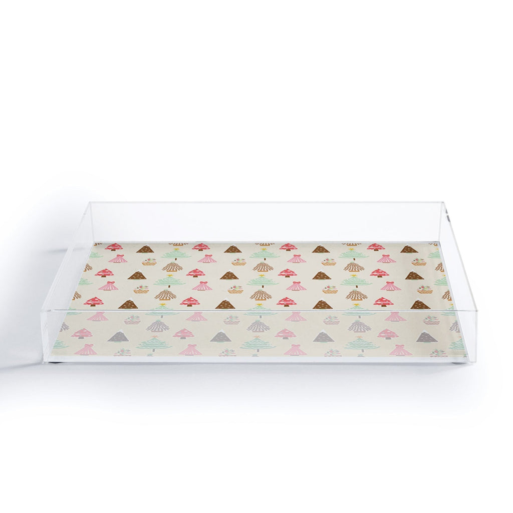 Design by Spark Christmas Tree Delight Acrylic Tray