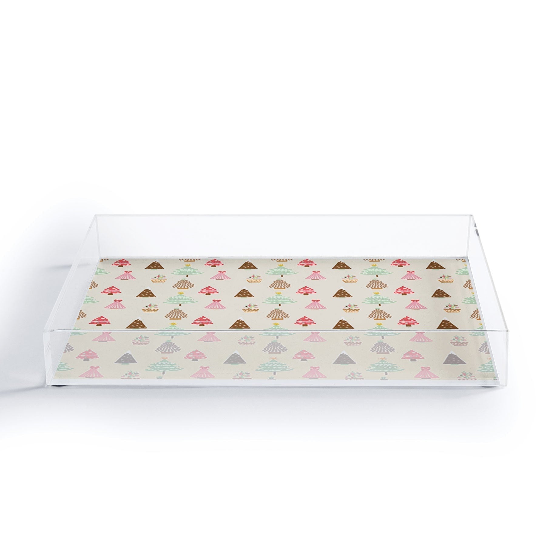 Design by Spark Christmas Tree Delight Acrylic Tray