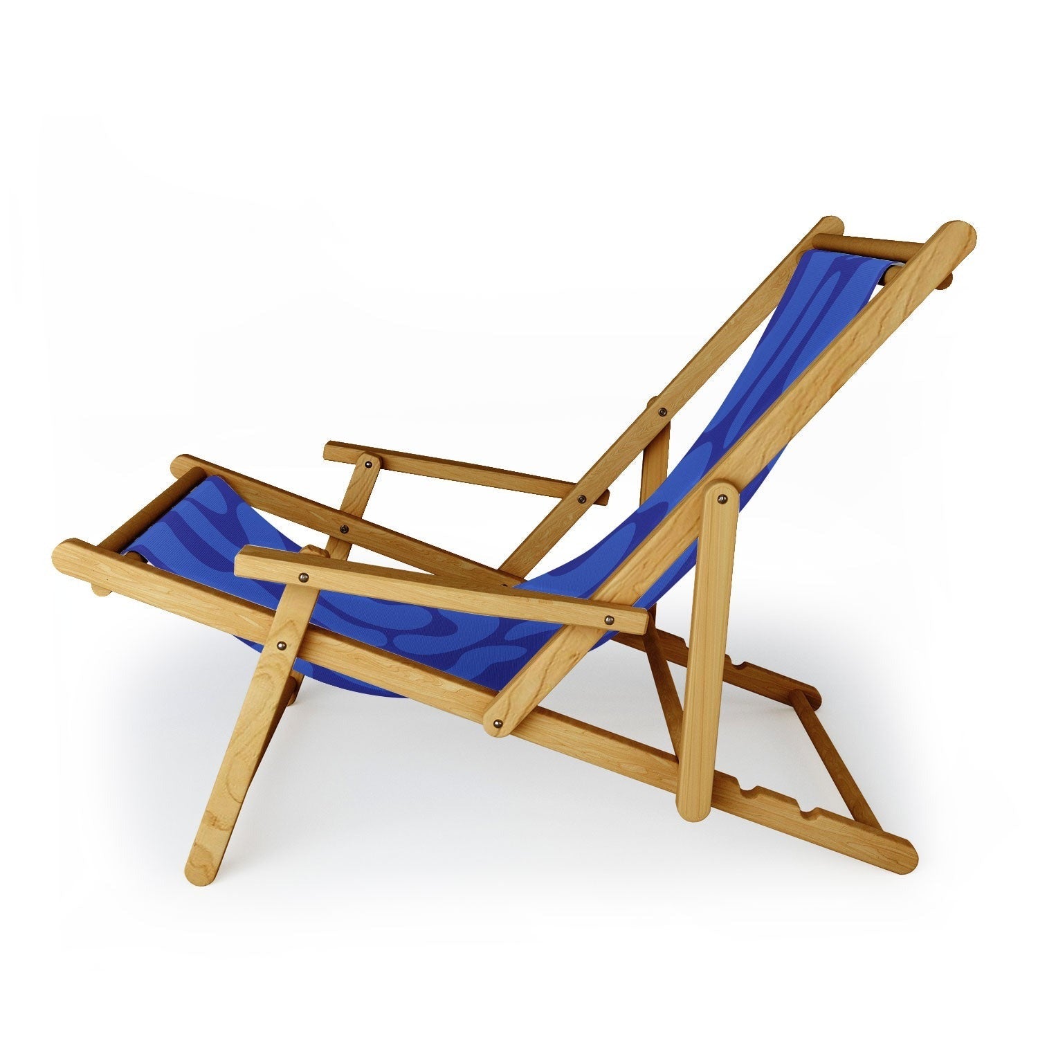 Camilla Foss Blue Pebble Sling Chair