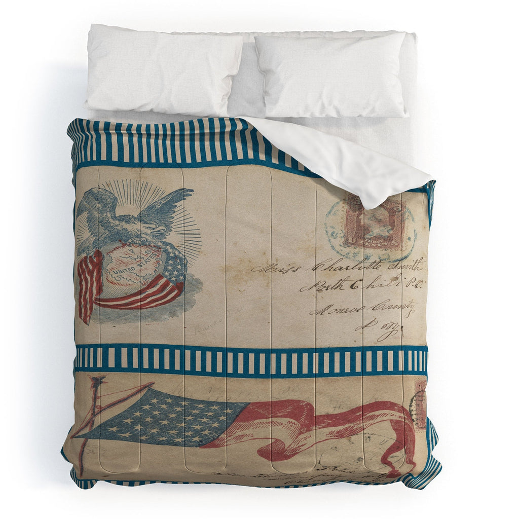 DENY Designs Civil War Envelopes Comforter
