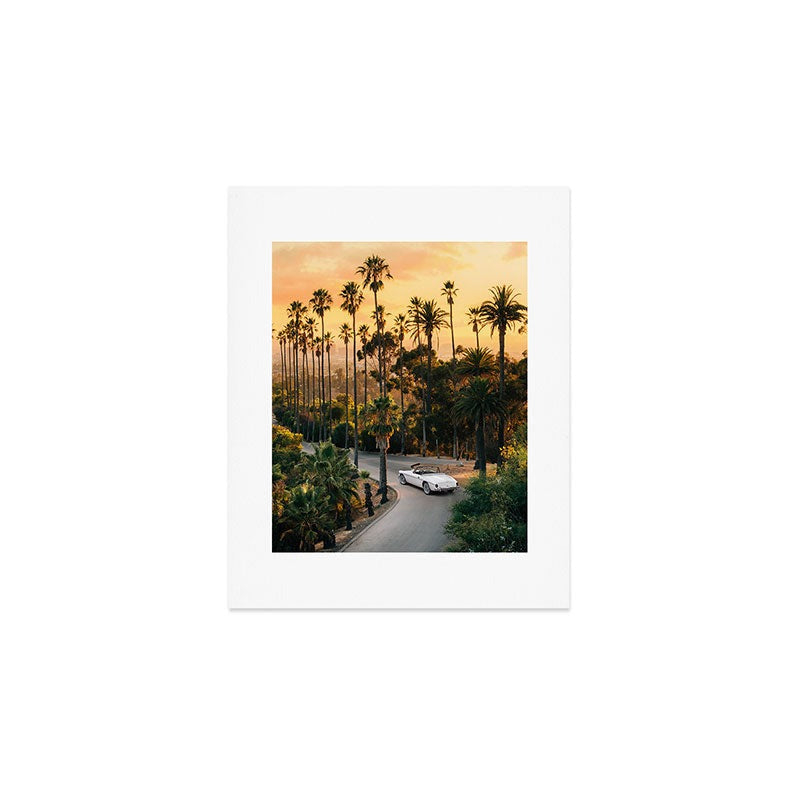 Gal Design Sunset Blvd Art Print