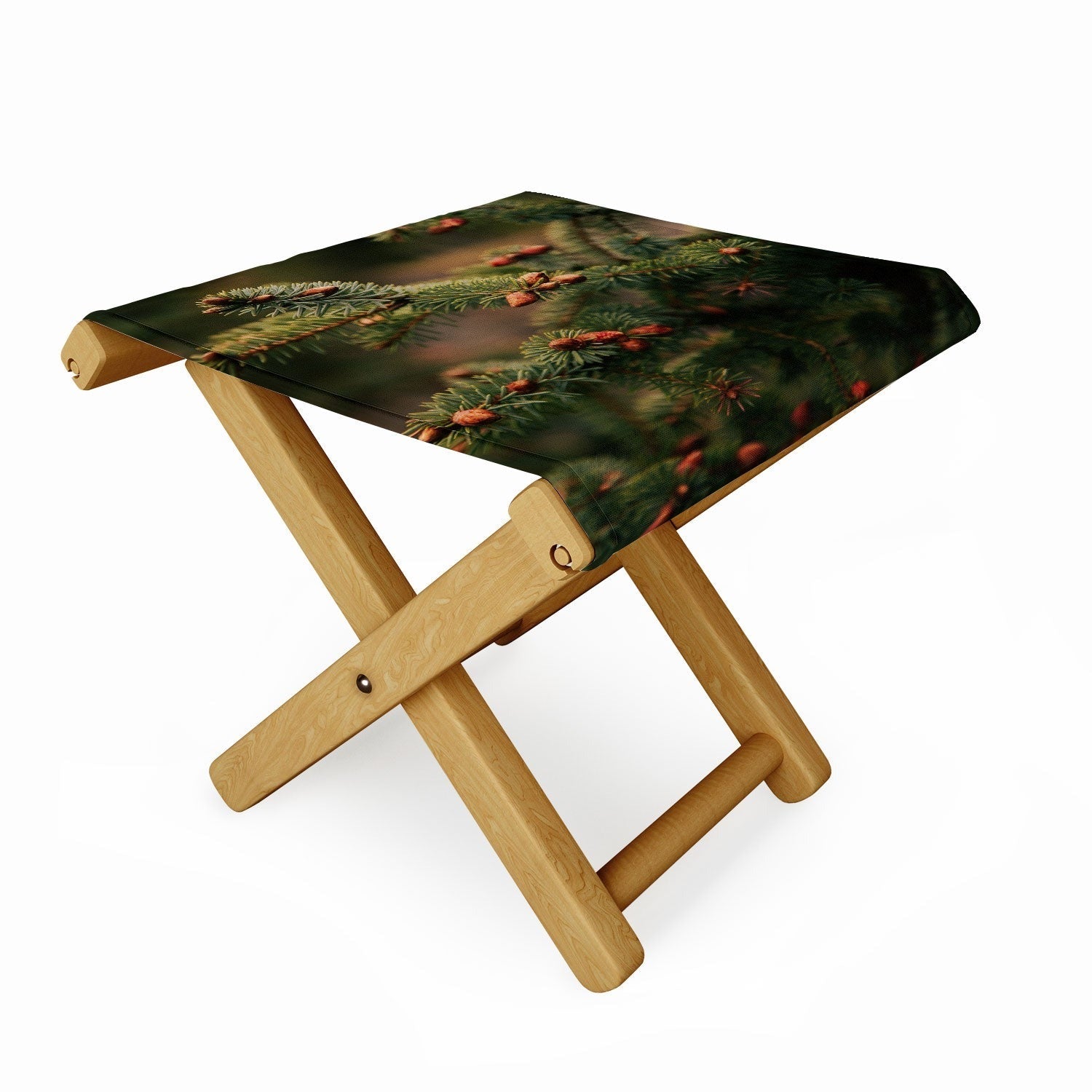 Hannah Kemp Spruce Tips Folding Stool