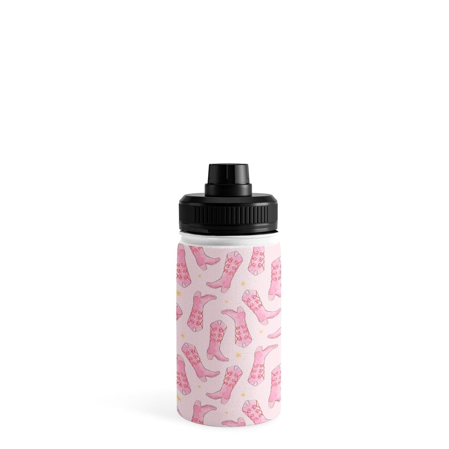Love_Ryming Stars and Boots Water Bottle