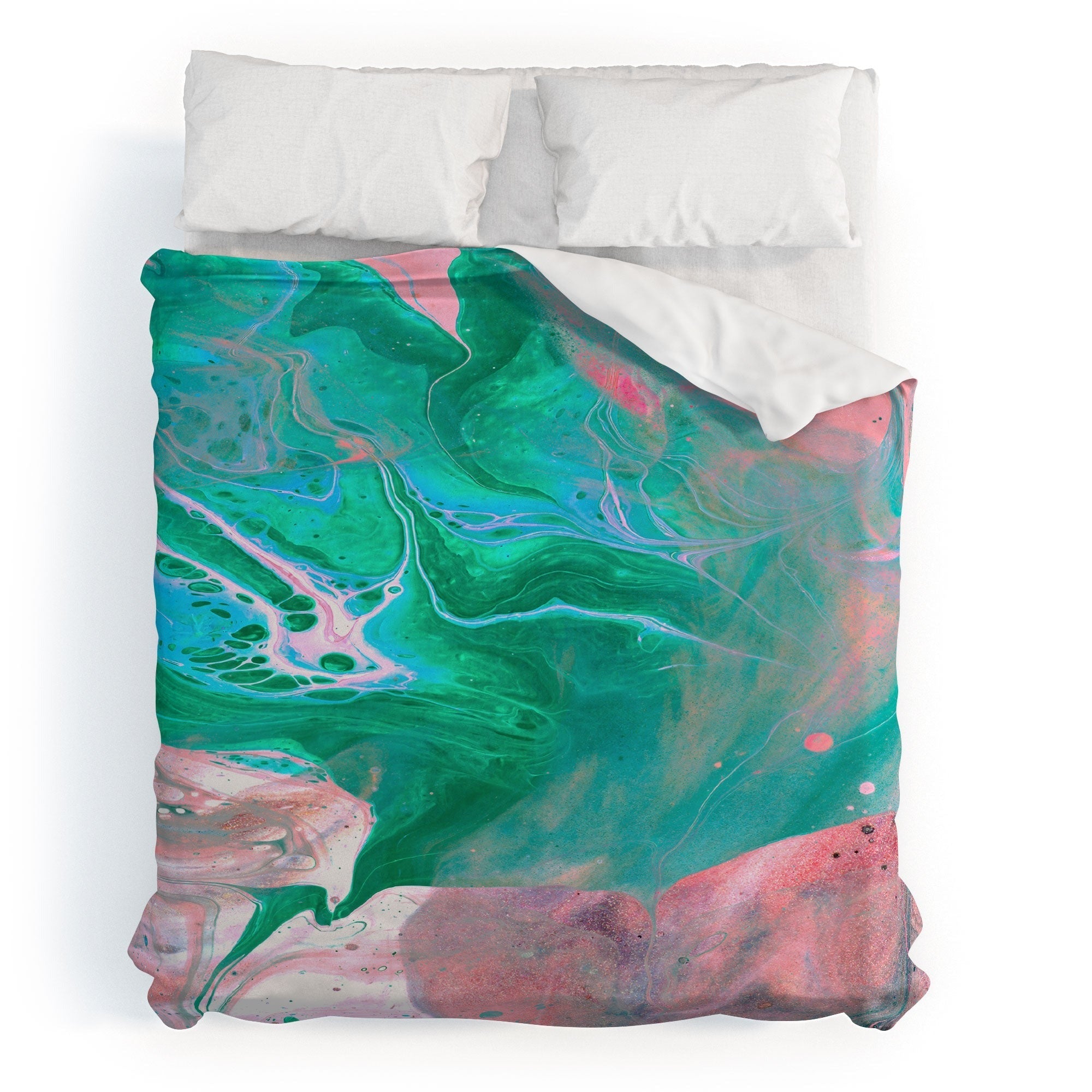 83 Oranges Another Worldly Duvet Cover