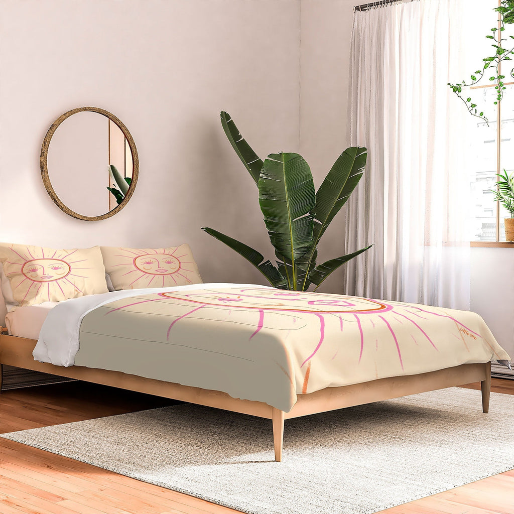 Little Om Celestial Sun cream Comforter
