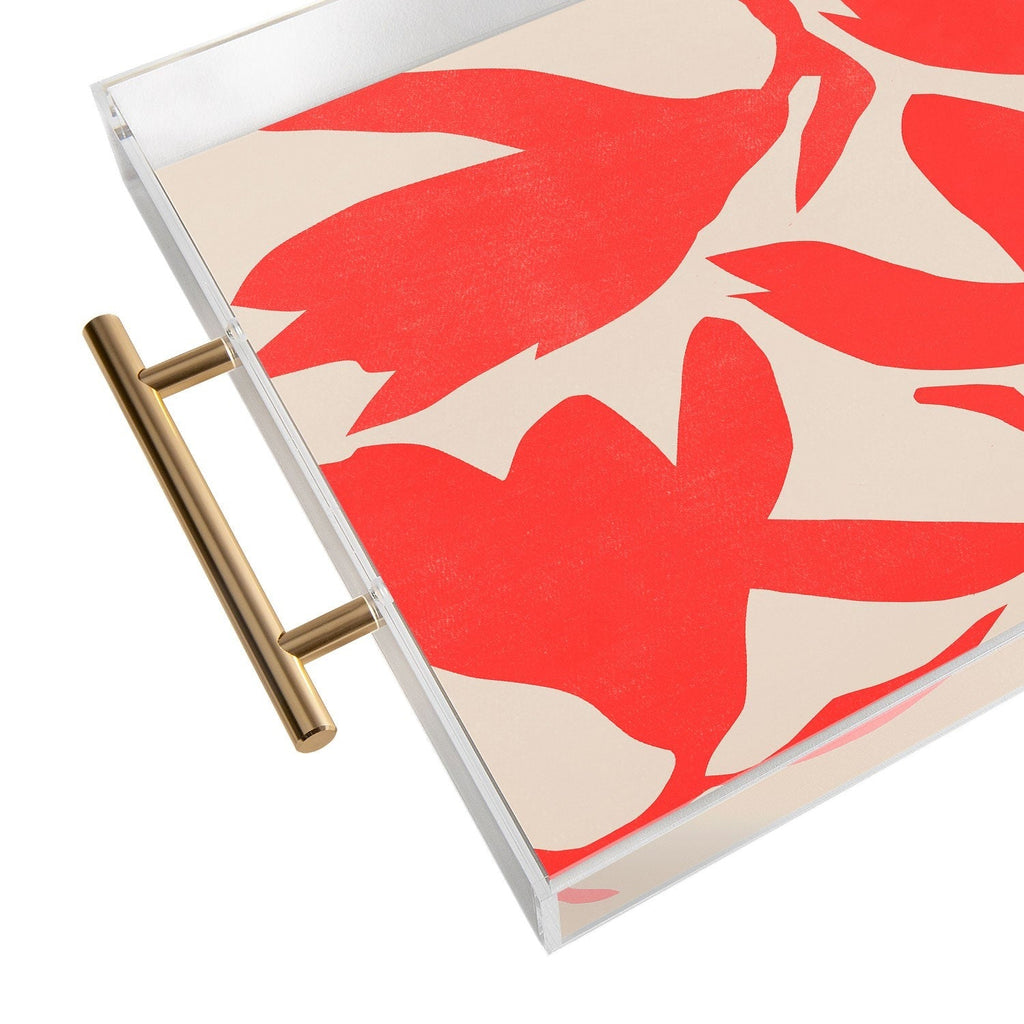 Garima Dhawan magnolia 12 Acrylic Tray