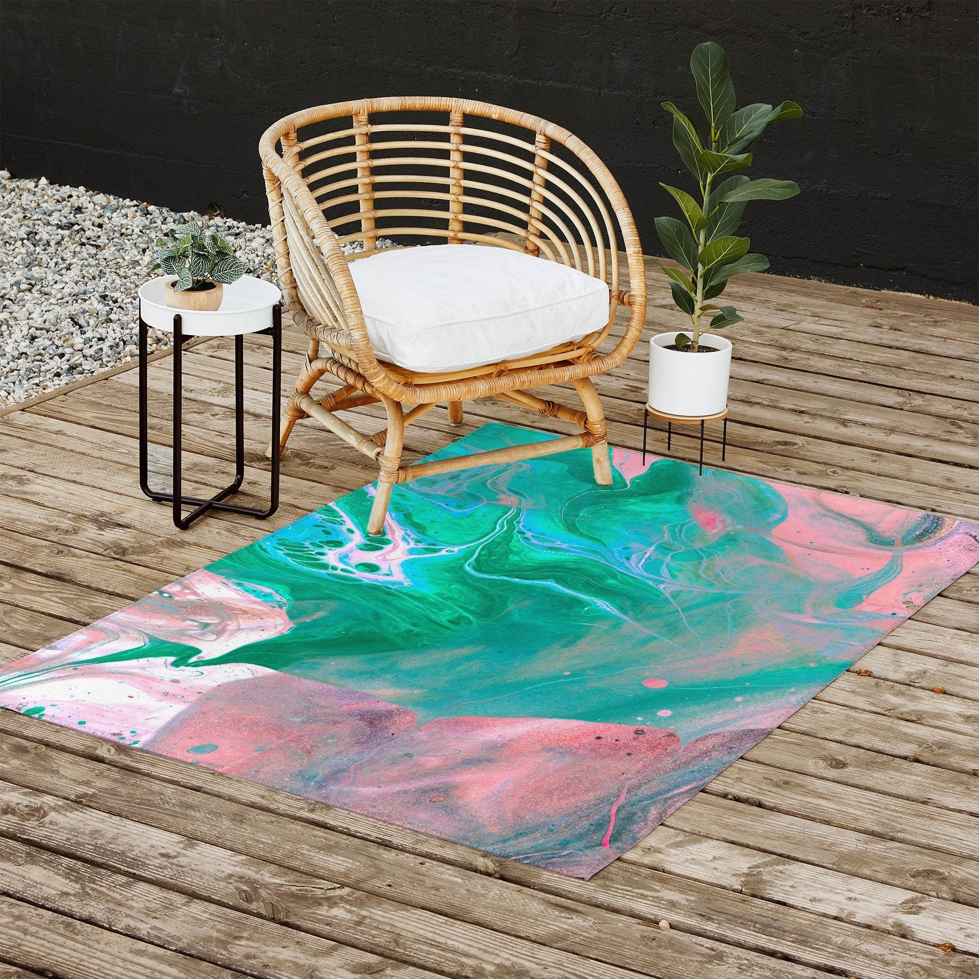 83 Oranges Another Worldly Outdoor Rug