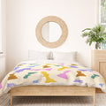 Design by Spark Chess Game Pieces Duvet Cover