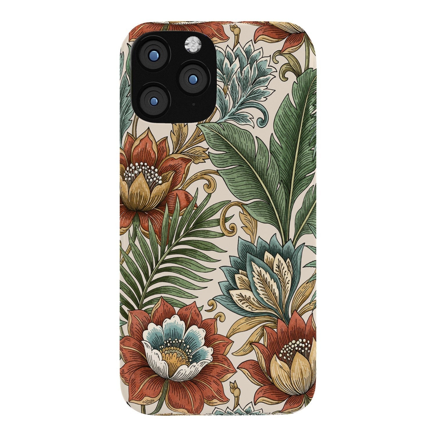 Marta Barragan Camarasa Retro Jungle Garden Phone Case
