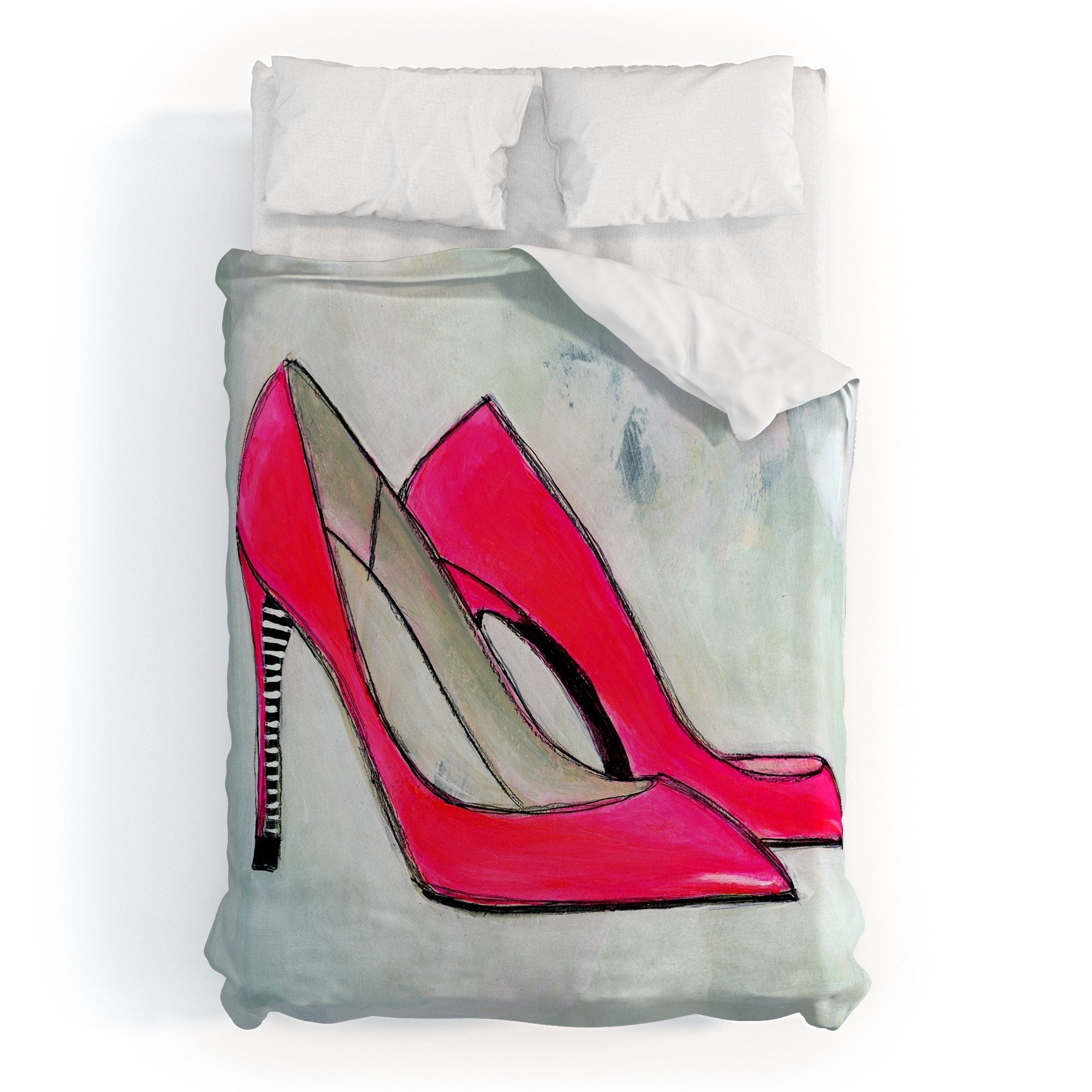 Sophia Buddenhagen Neon Walk Duvet Cover