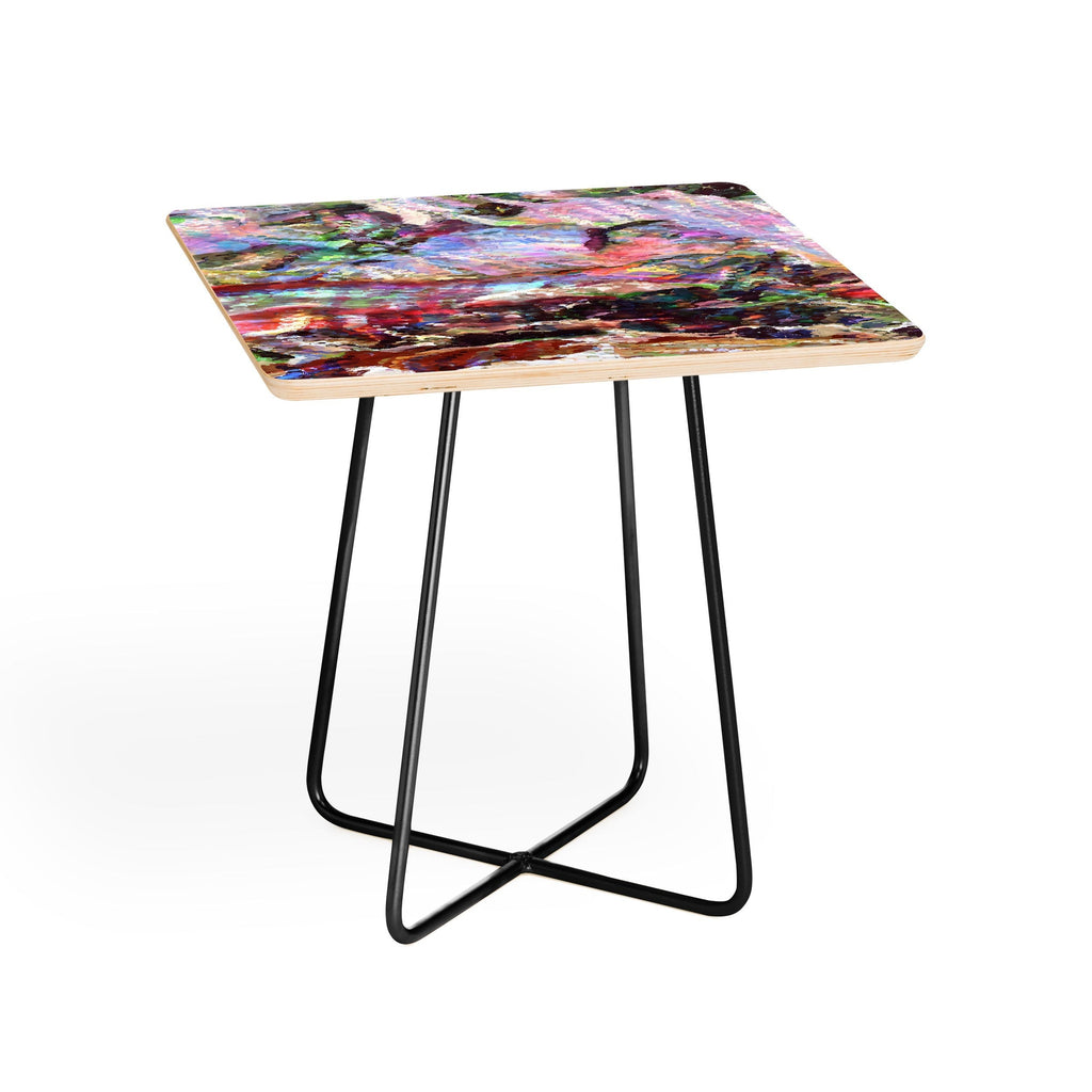83 Oranges Sequin Haze Side Table