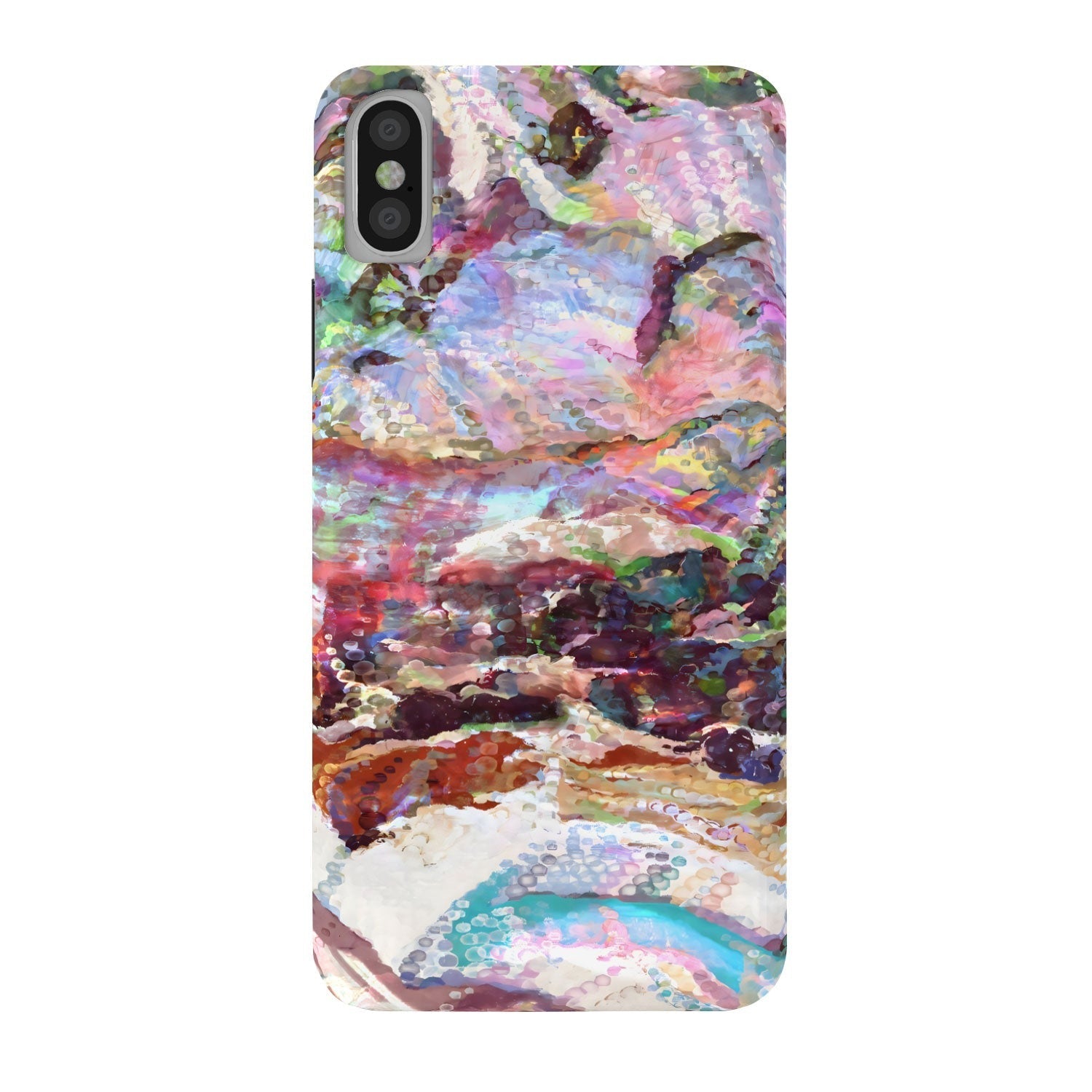 83 Oranges Sequin Haze Phone Case