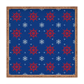 Design by Spark Holiday Helms and Snowflakes Square Tray
