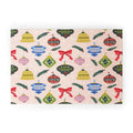 Design by Spark Love Human Made Christmas Ornaments Welcome Mat