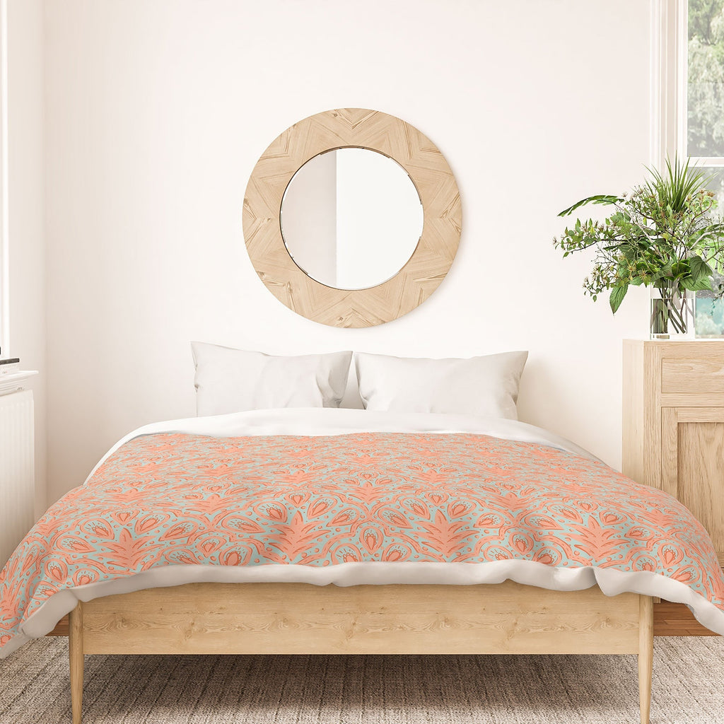CoastL Studio Palm Scallop Duvet Cover