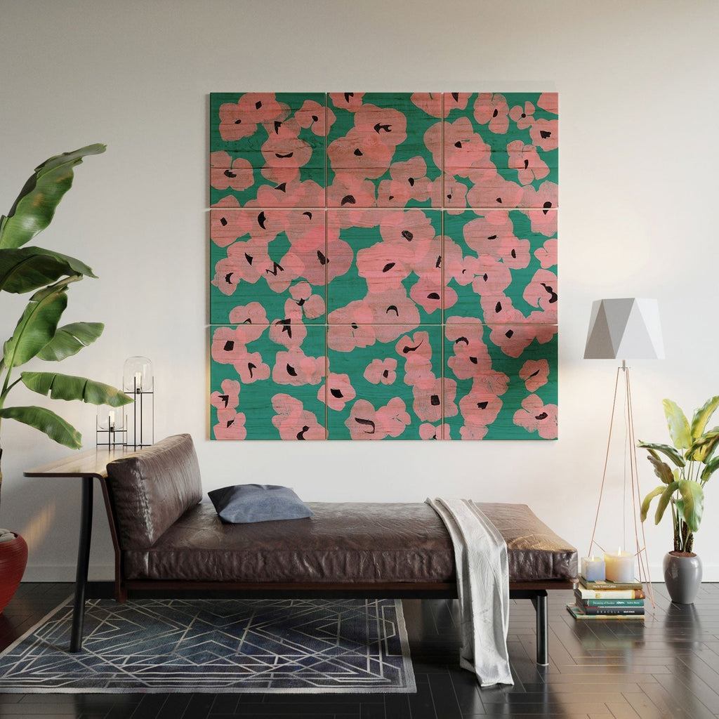 Garima Dhawan hydrangea 14 Wood Wall Mural