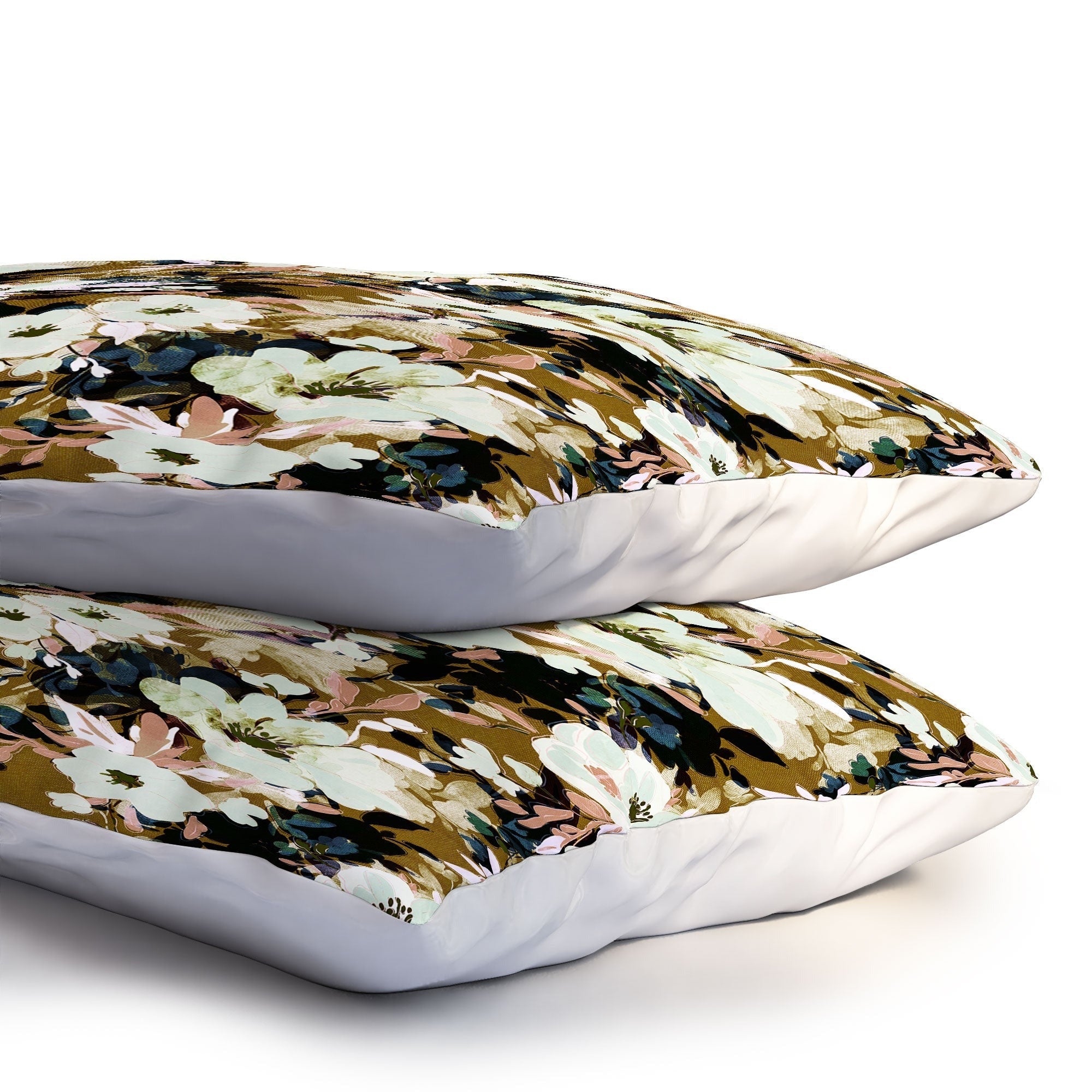 Marta Barragan Camarasa Romantic Floral Fusion Pillow Shams