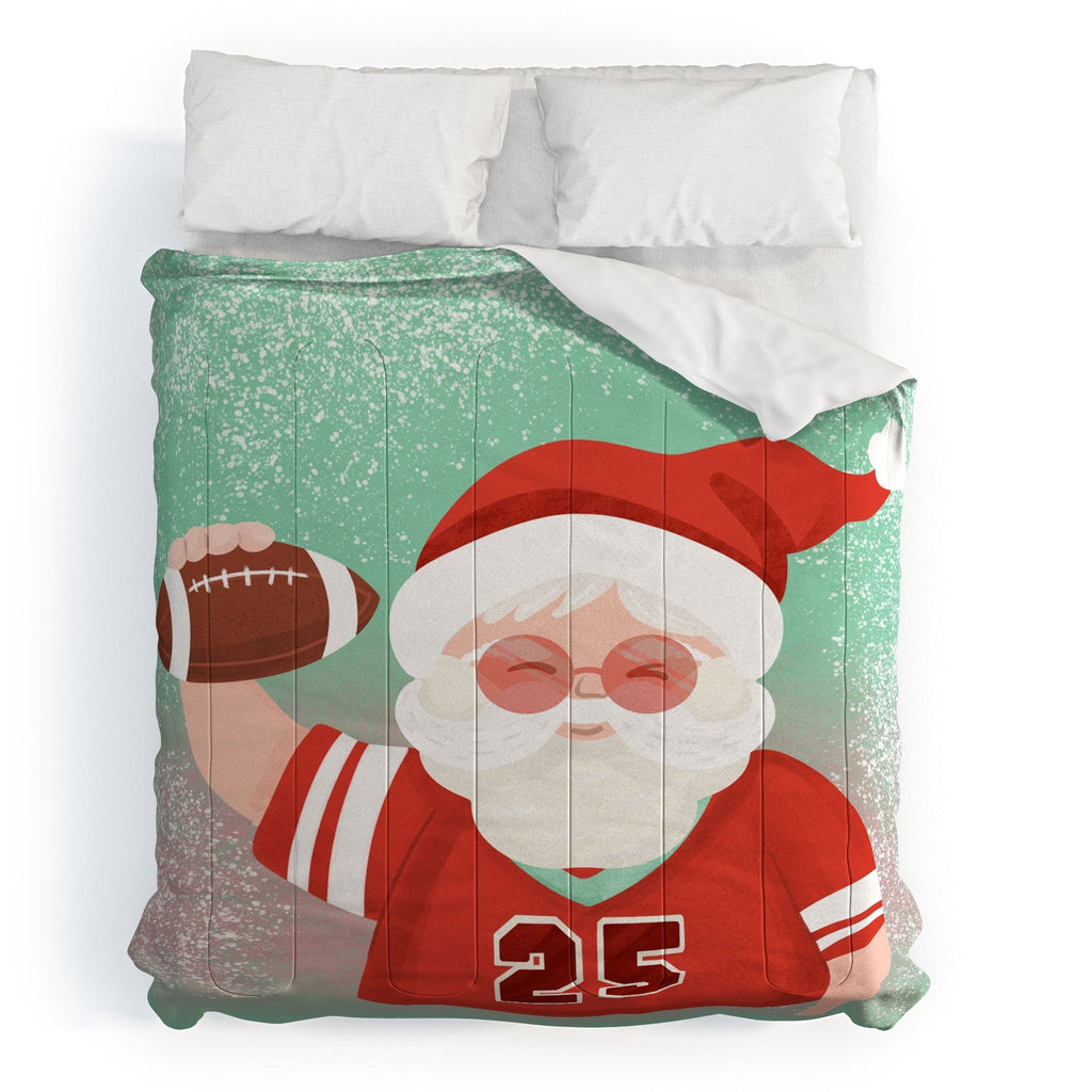 Design by Spark Sporty Football Santa Comforter