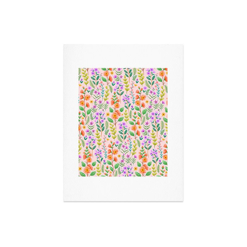 Pimlada Phuapradit Ditsy Spring Floral Art Print