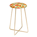 Jessica Molina Peach Pattern Counter Stool