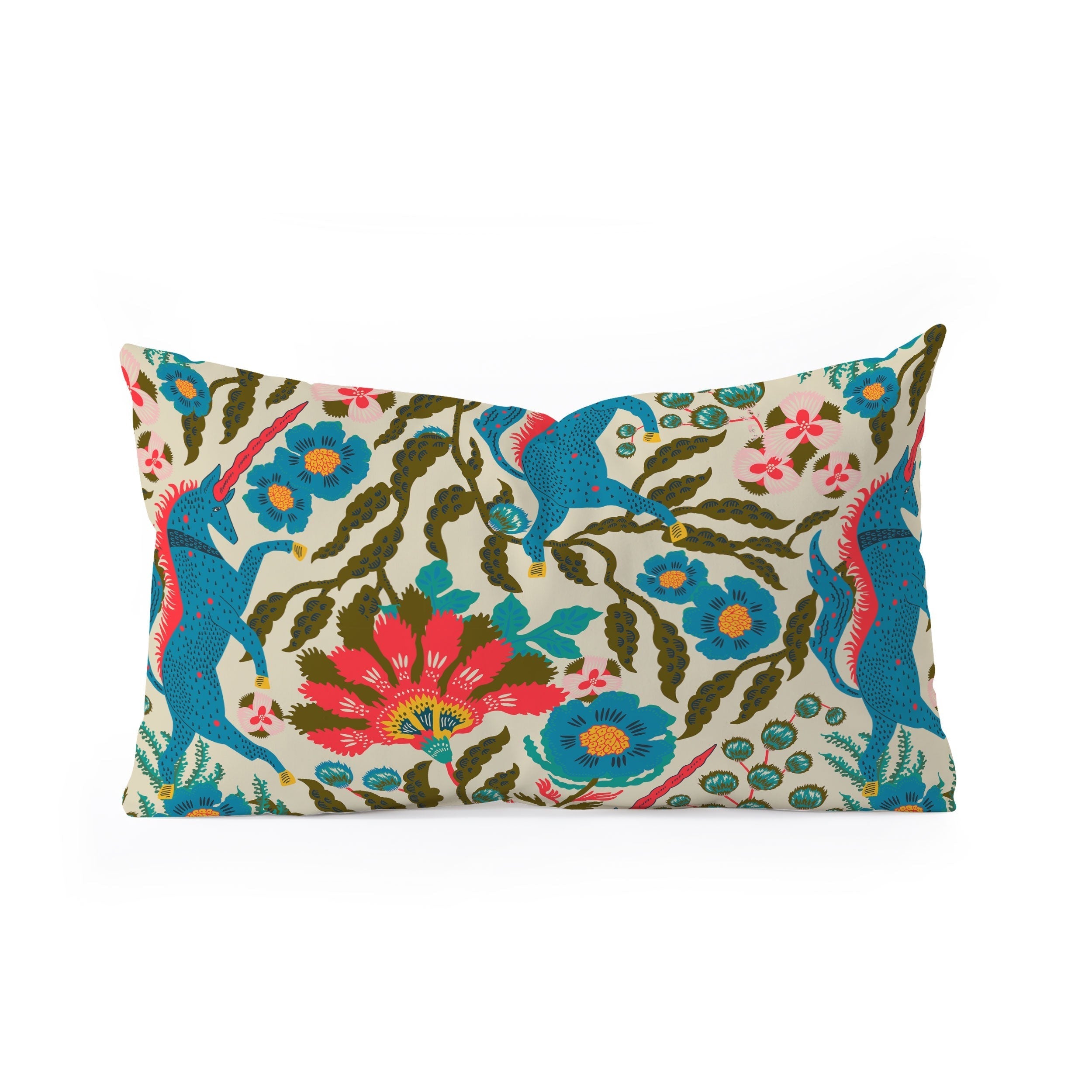 Holli Zollinger JOONIE LUNA UNI Oblong Throw Pillow