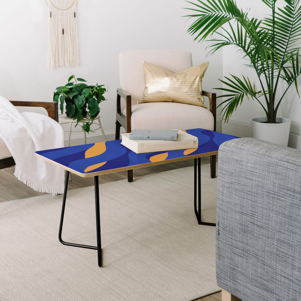 Camilla Foss Pebbles in Stream Coffee Table
