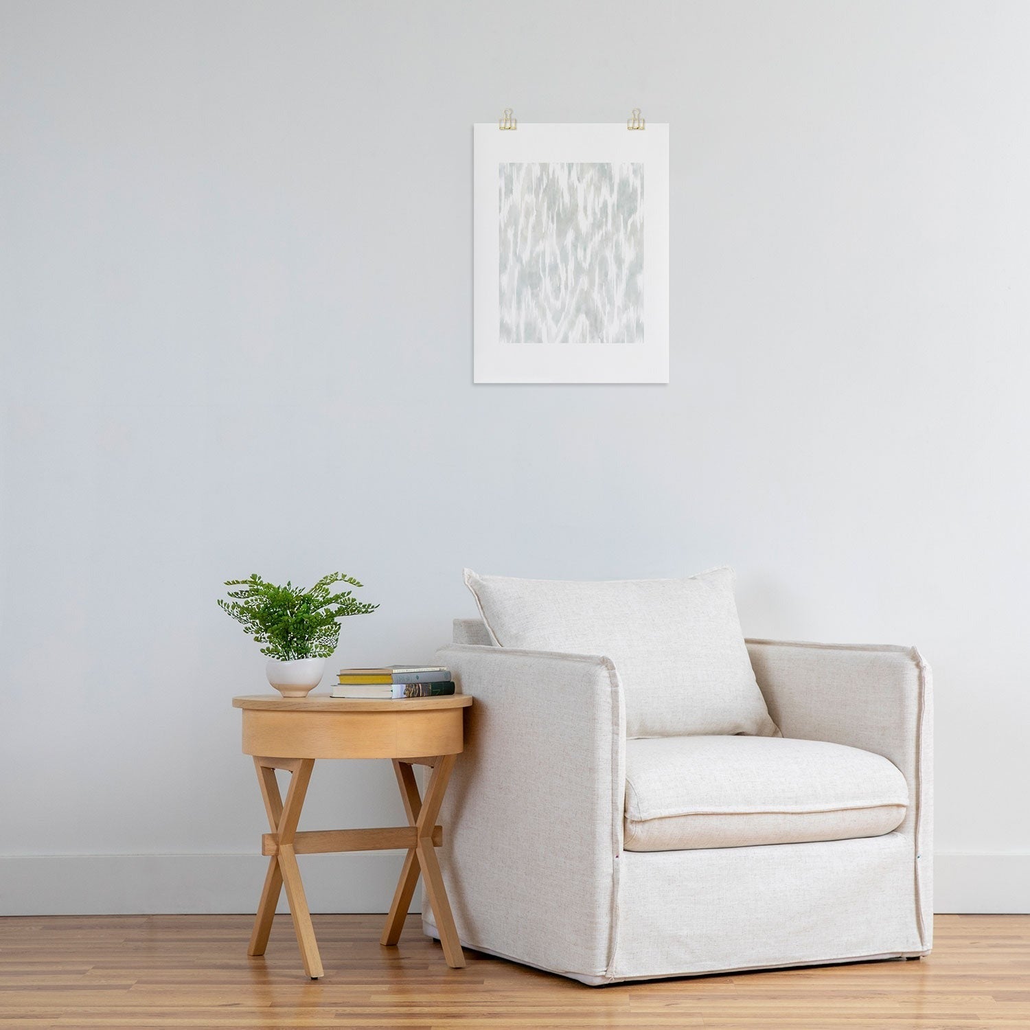 Jacqueline Maldonado Watercolor Wood Grain Art Print