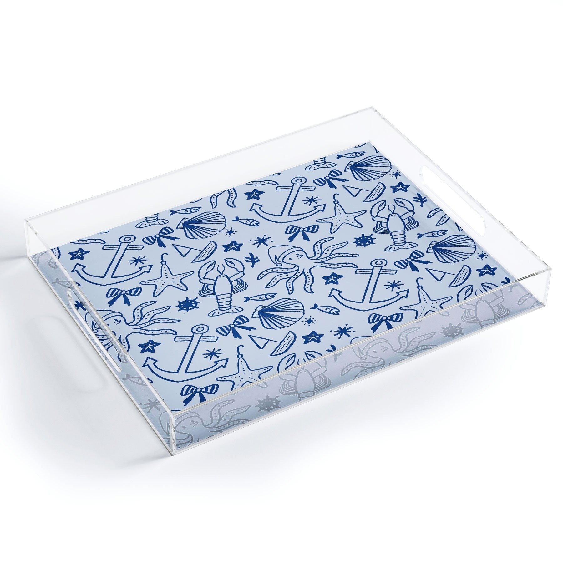 Design by Spark Marine Christmas Holiday Acrylic Tray