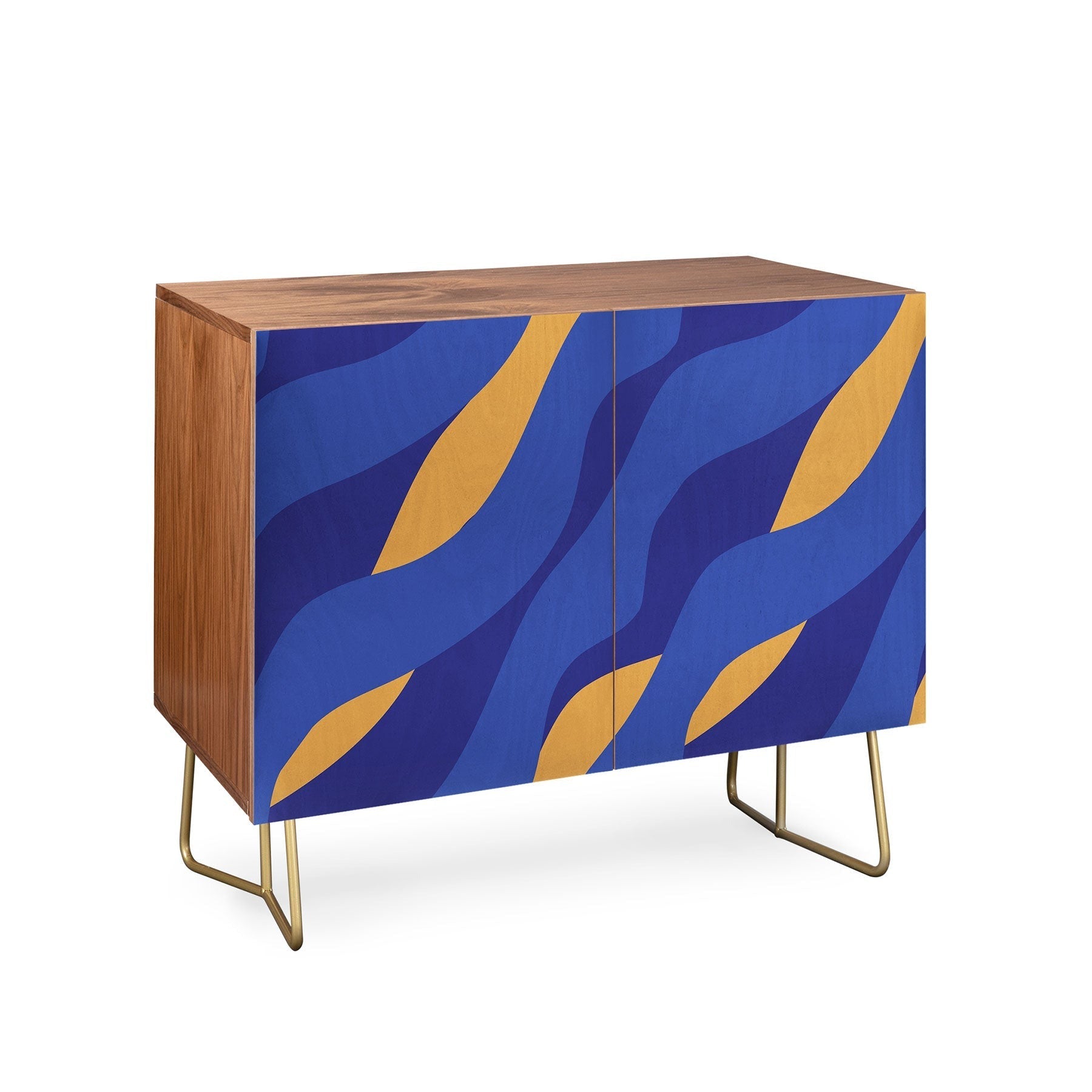 Camilla Foss Pebbles in Stream Credenza