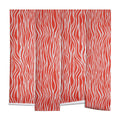 Avenie BR Red Zebra Stripe Wall Mural