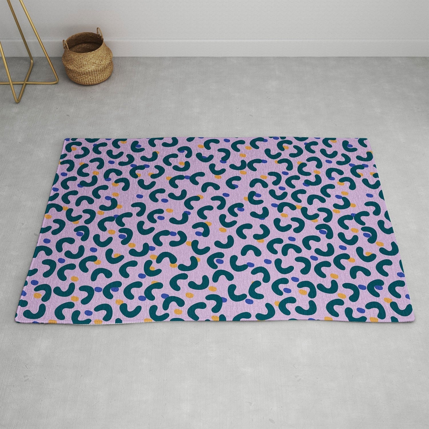 Camilla Foss Pebbles Mix Area Rug