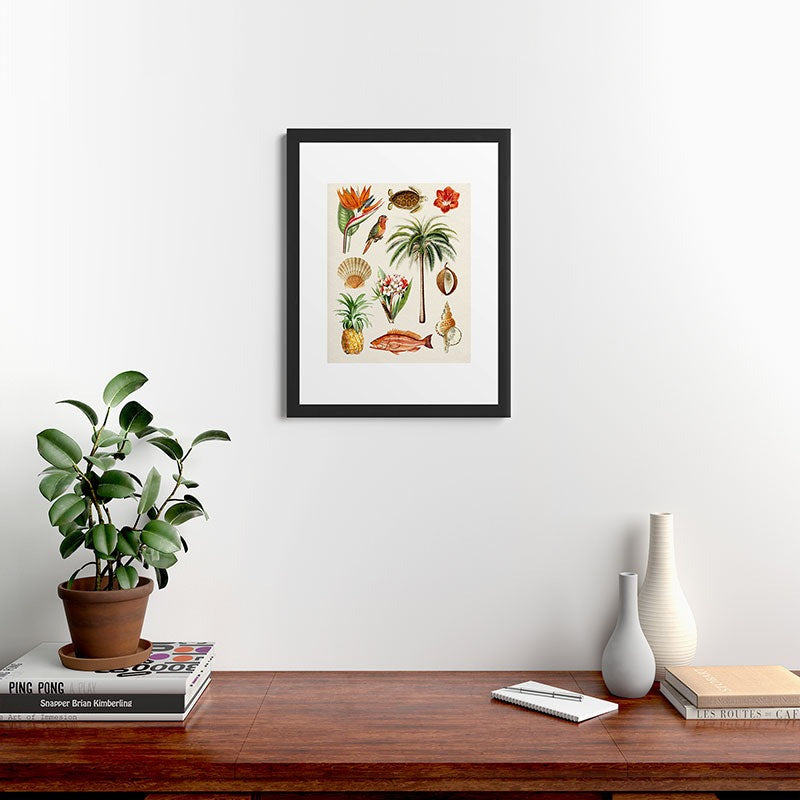 Gal Design Hawaii Collection Framed Art Print