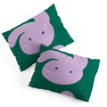 Camilla Foss Pebbles and Rabbit Pillow Shams
