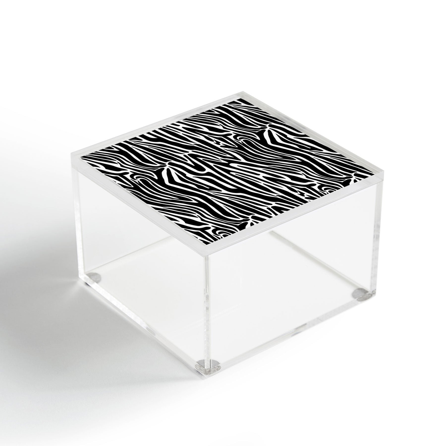 Jennifer Labre Wild Zebra Acrylic Box