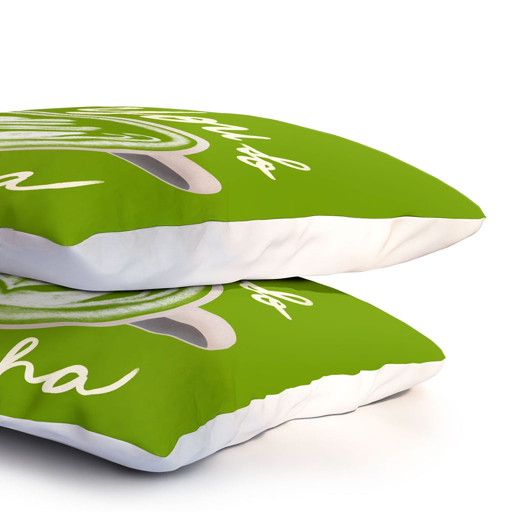 Design by Spark Love You So Matcha Pillow Shams