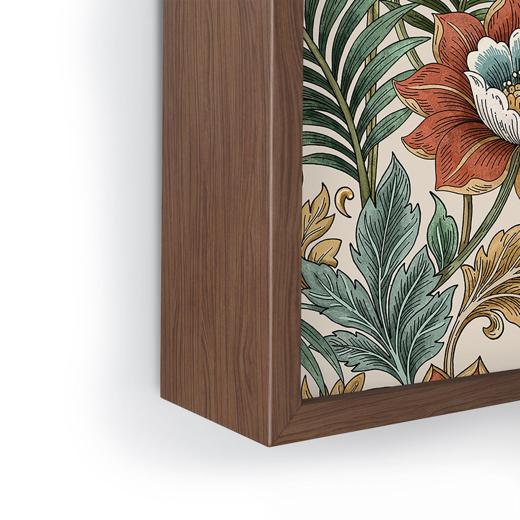 Marta Barragan Camarasa Retro Jungle Garden Framed Mini Art Print