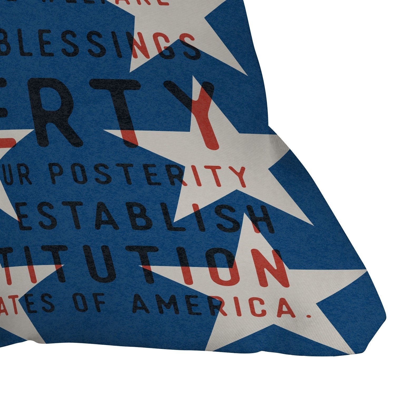 DENY Designs Starred Preamble Outdoor Throw Pillow