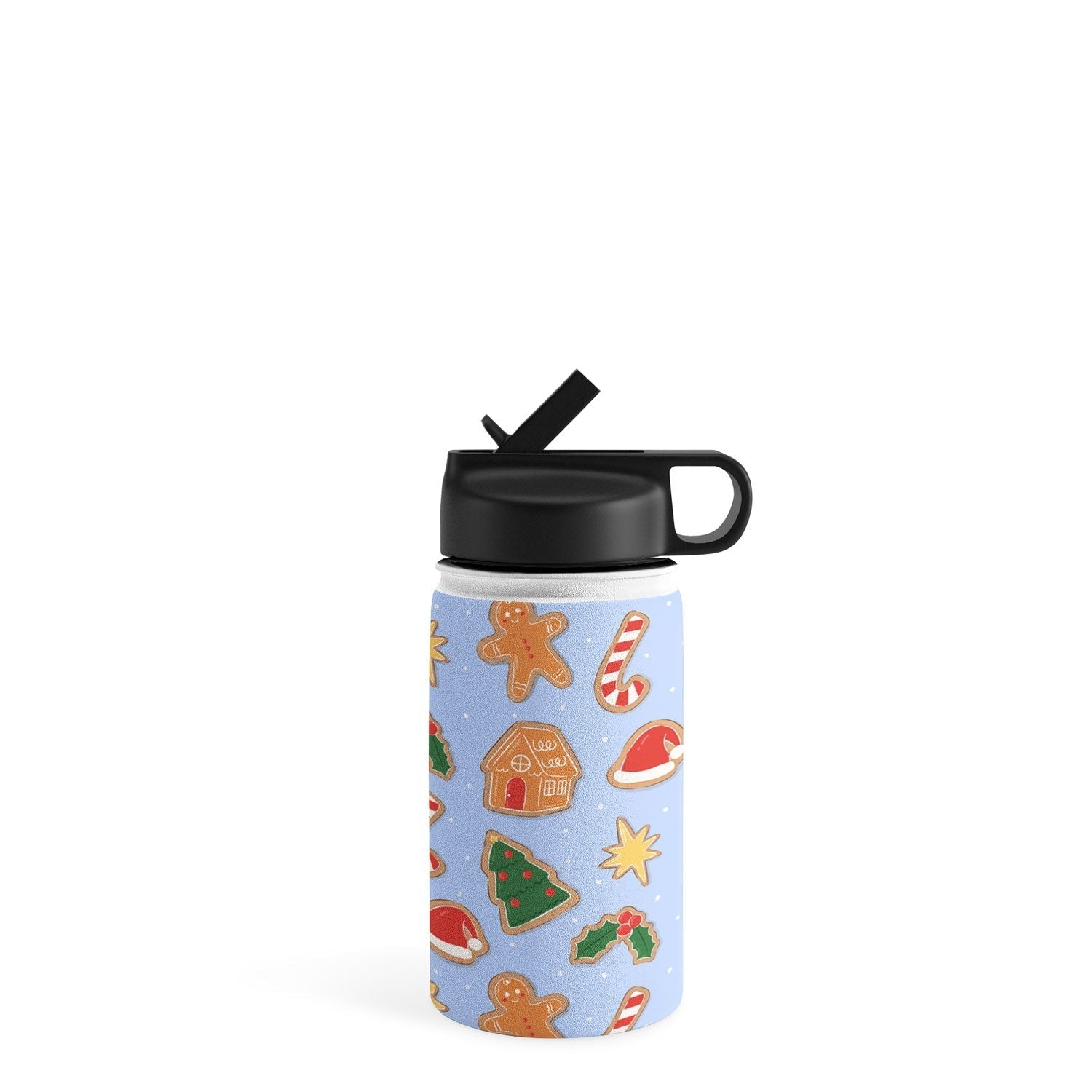 Love_Ryming Christmas Cookies Water Bottle