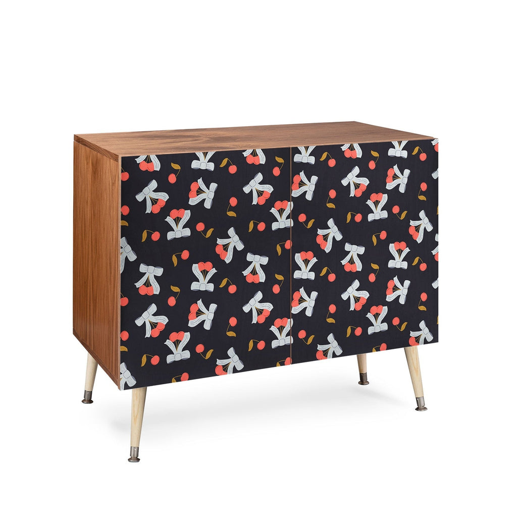Jennifer Labre Cherries and Bows Credenza