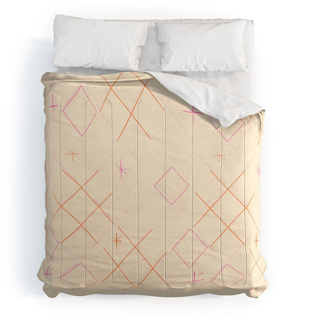 Little Om Starry Web cream Comforter
