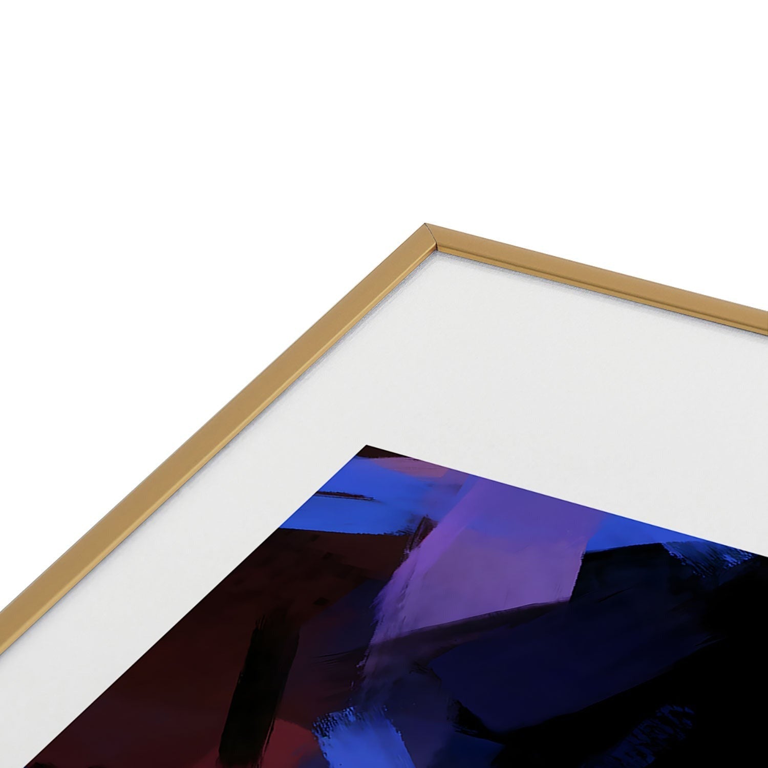 83 Oranges Midnight Sparks Metal Framed Art Print