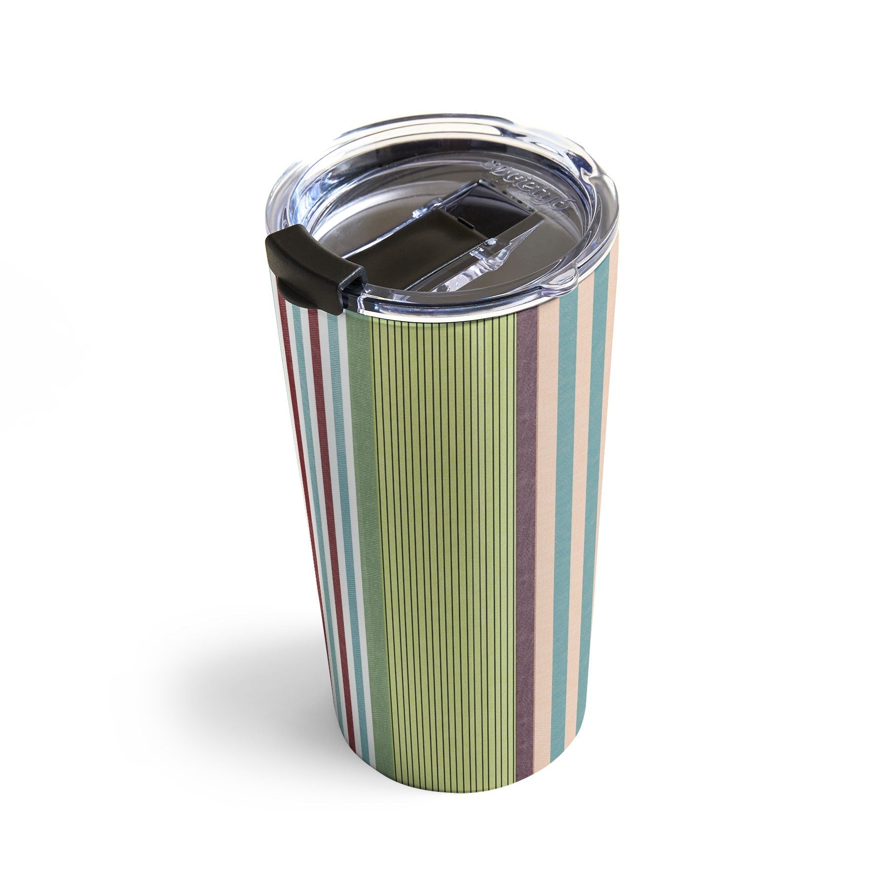Marta Barragan Camarasa Colorful Stripe Delight Travel Mug