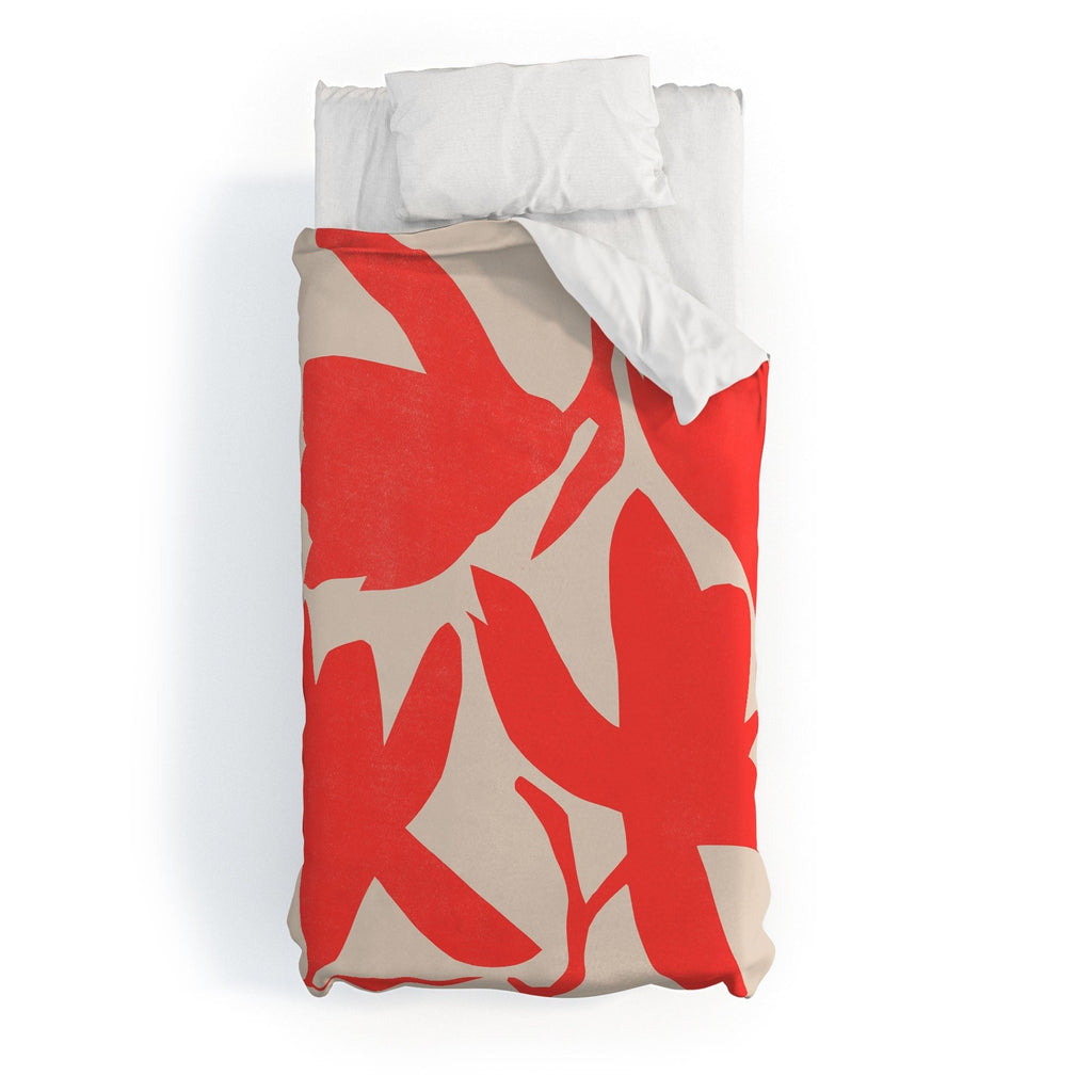 Garima Dhawan magnolia 12 Duvet Cover
