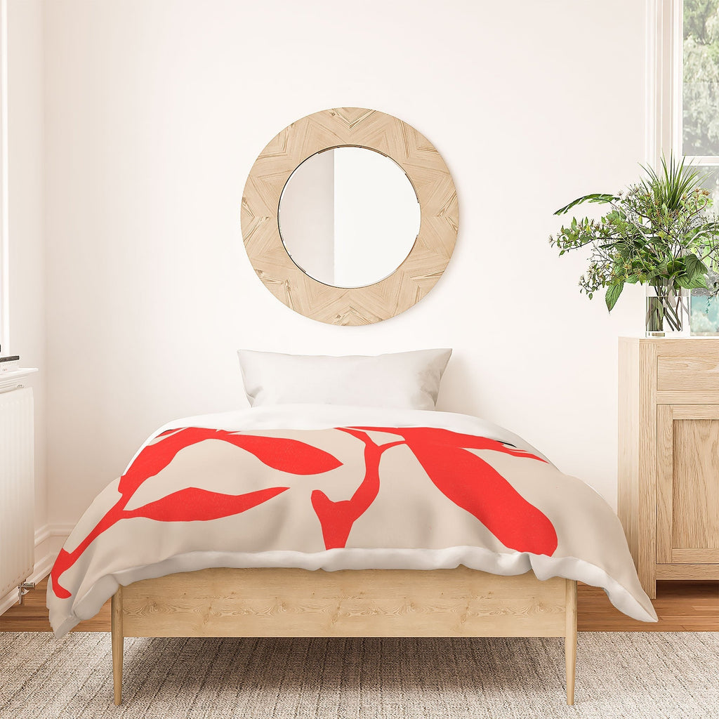 Garima Dhawan magnolia 12 Duvet Cover