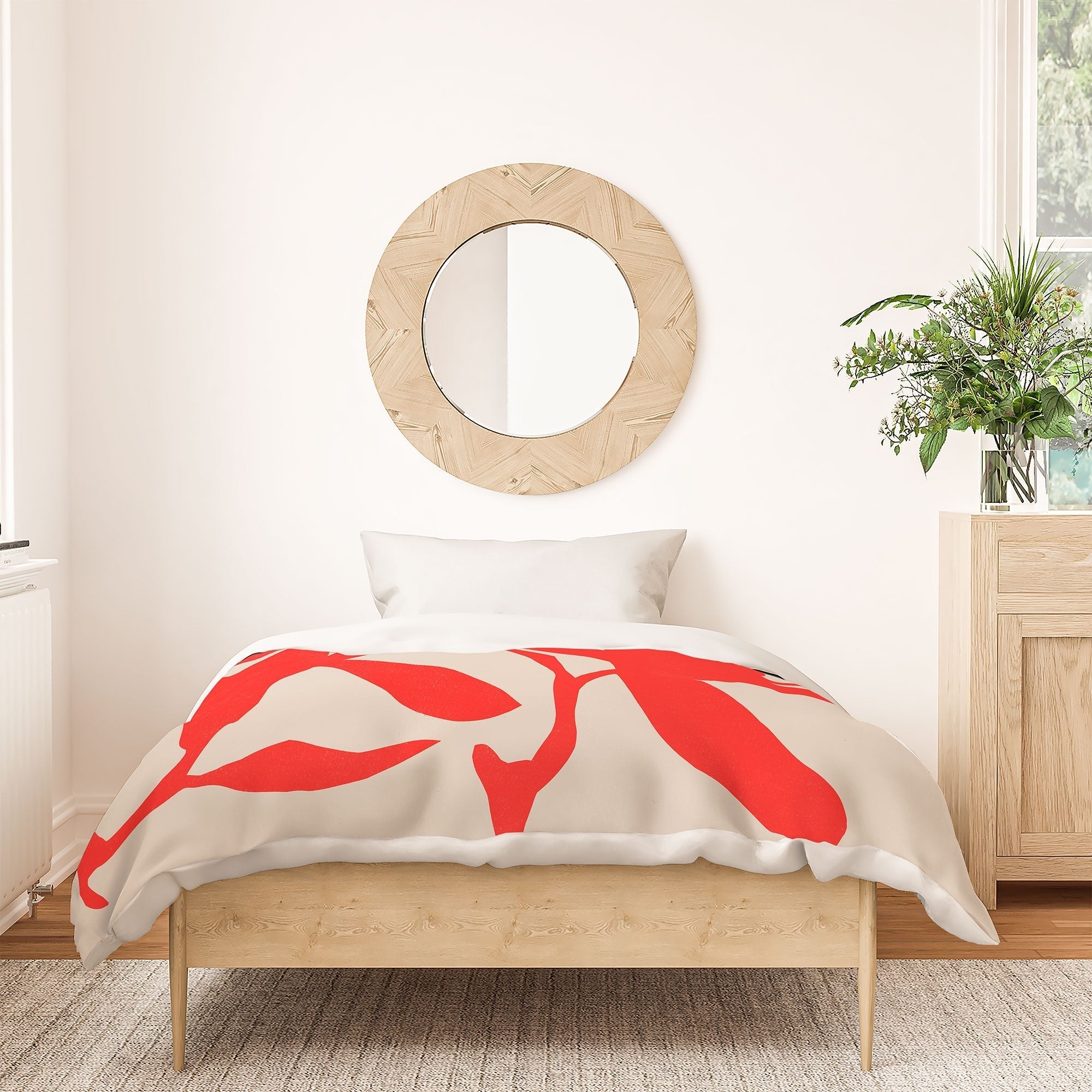 Garima Dhawan magnolia 12 Duvet Cover