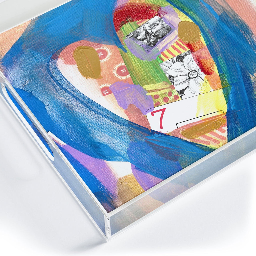 Natalie Baca Lucky in Love Acrylic Tray