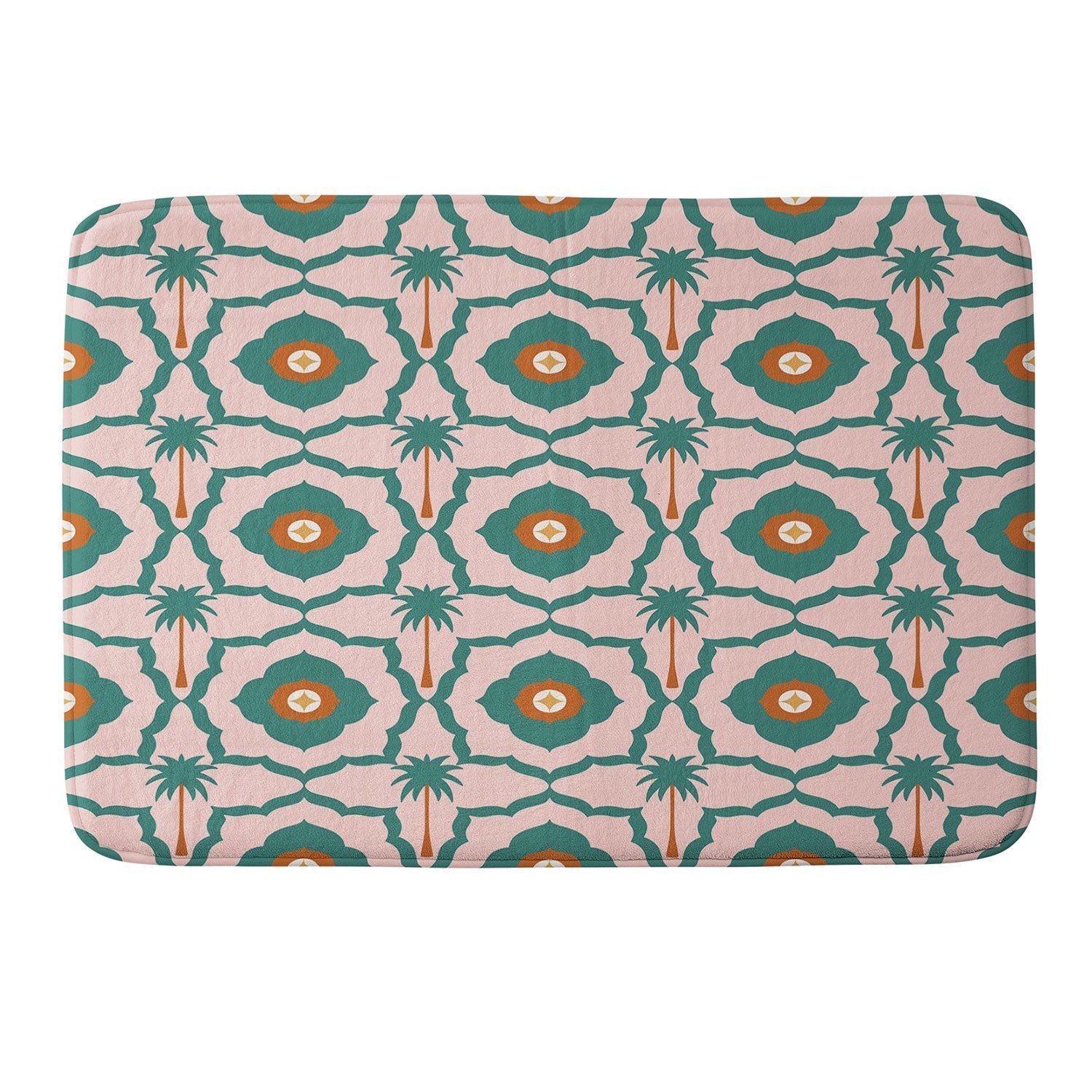 Design by Spark Mid Mod Palm Springs Memory Foam Bath Mat